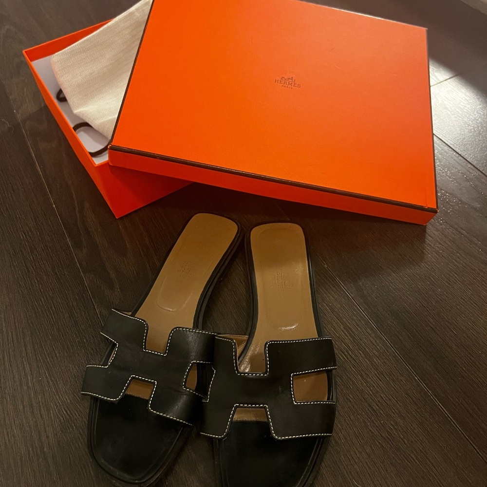 Hermes Oran Sandals